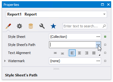 Report Style Sheets | Reports Documentation